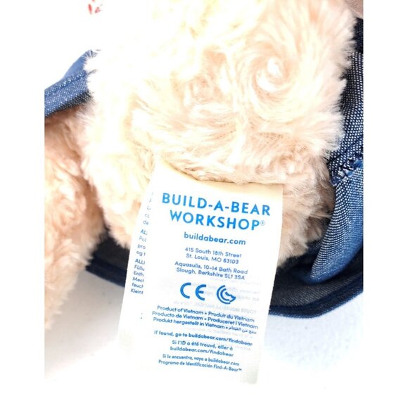 Build-A-Bear Happy Hugs Bear Be Miraculous Shirt Denim Skirt Ladybug Cat Noir - Picture 6 of 10